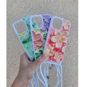 TPU Flower maska sa vezicom 14